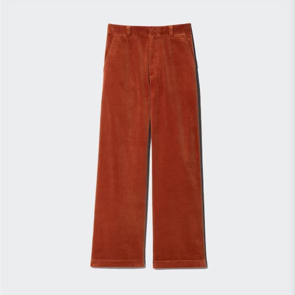 Uniqlo Denim - WIDE-LENGTH CORDUROY TROUSERS